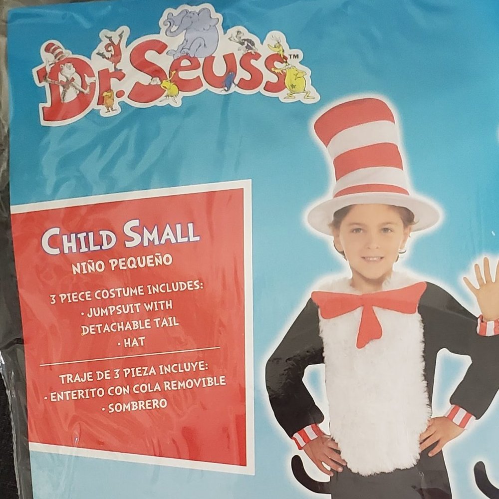 Child's Dr. Suess Cat in the Hat Costume (S)